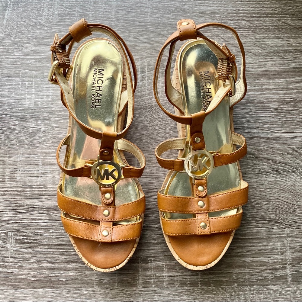 Michael by Michael Kors Cage Platform Sandals